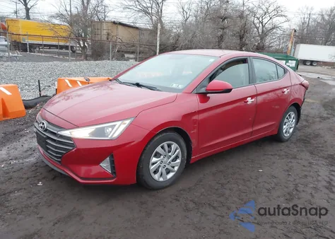 2019 Hyundai Elantra Se z USA, uszkodzony, nr VIN KMHD74LF3KU791197